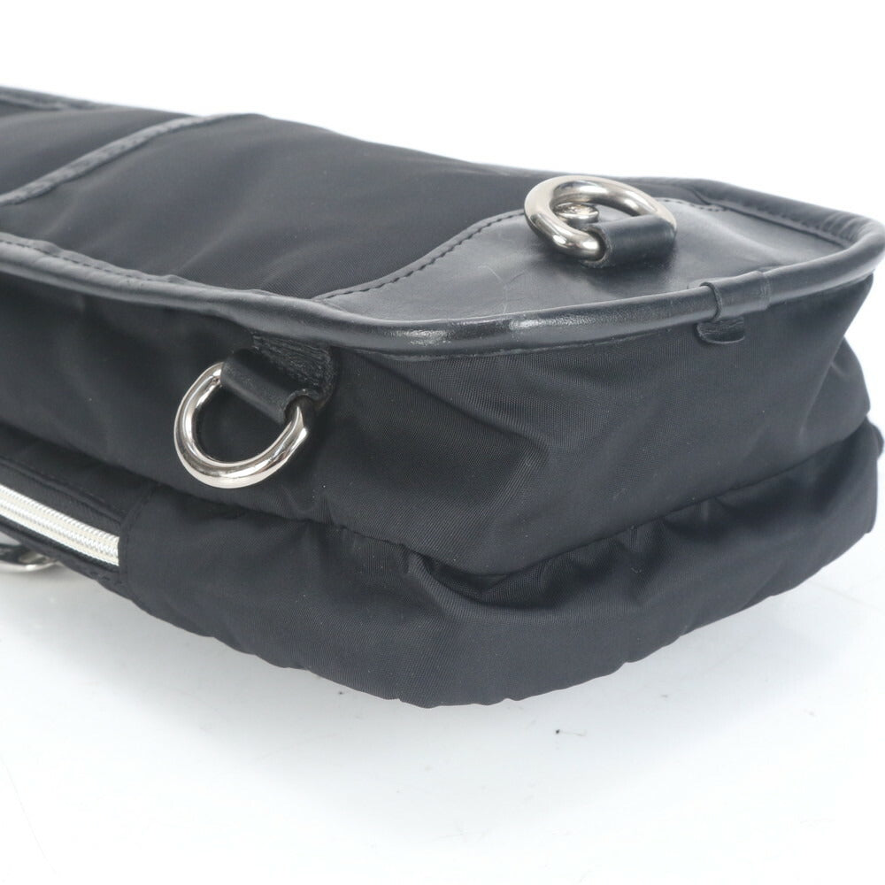 美品 オロビアンコ イタリア製 ジャコミオ レザー ショルダーバッグ 斜め掛け ボディ ウエストポーチ ショルダー メンズ ECE CN4-3