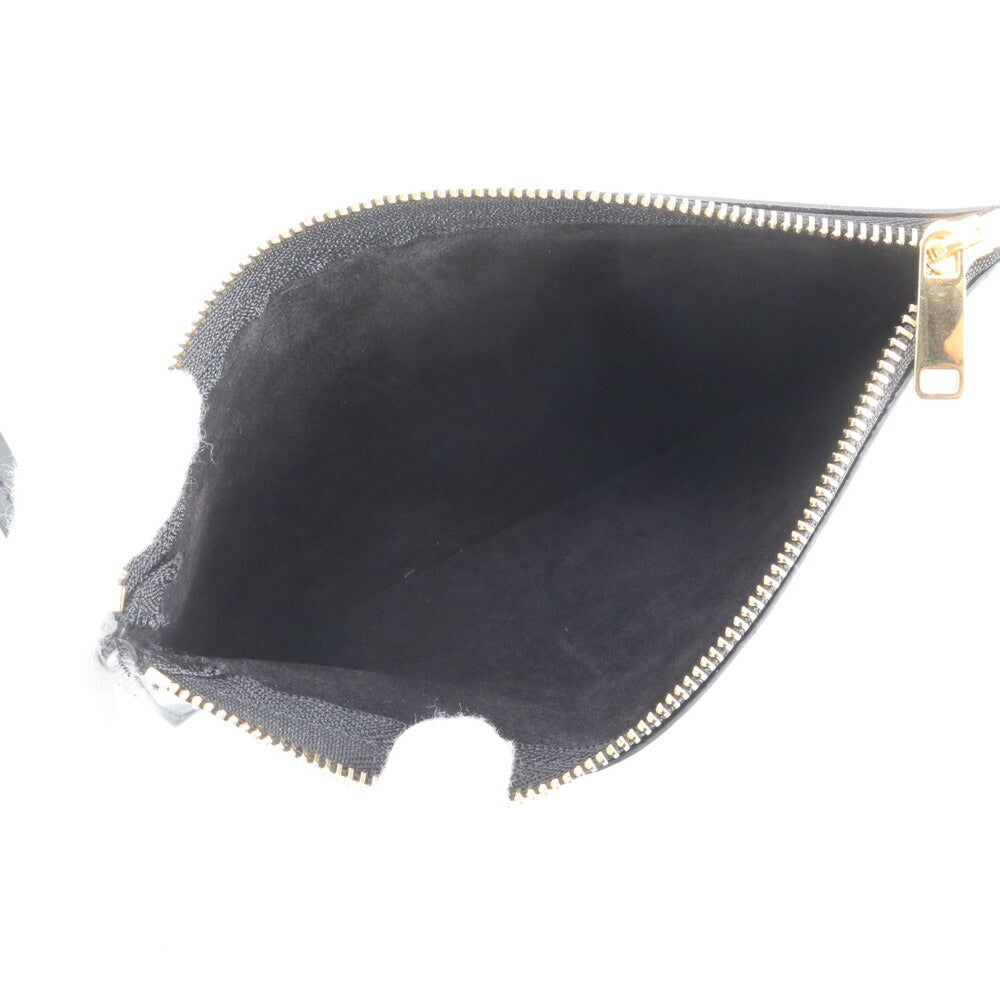 極美品 セリーヌ ティーン バケット 16 セーズ レザー 2WAY ショルダーバッグ 斜め掛け ハンド トート ブラック レディース RUE CO1-6