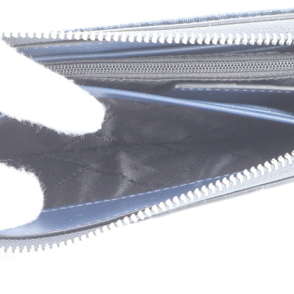 極美品 マイケルコース MKモノグラム レザー 長財布 二つ折り ロング ウォレット ラウンドファスナー メンズ RUE CP5-10