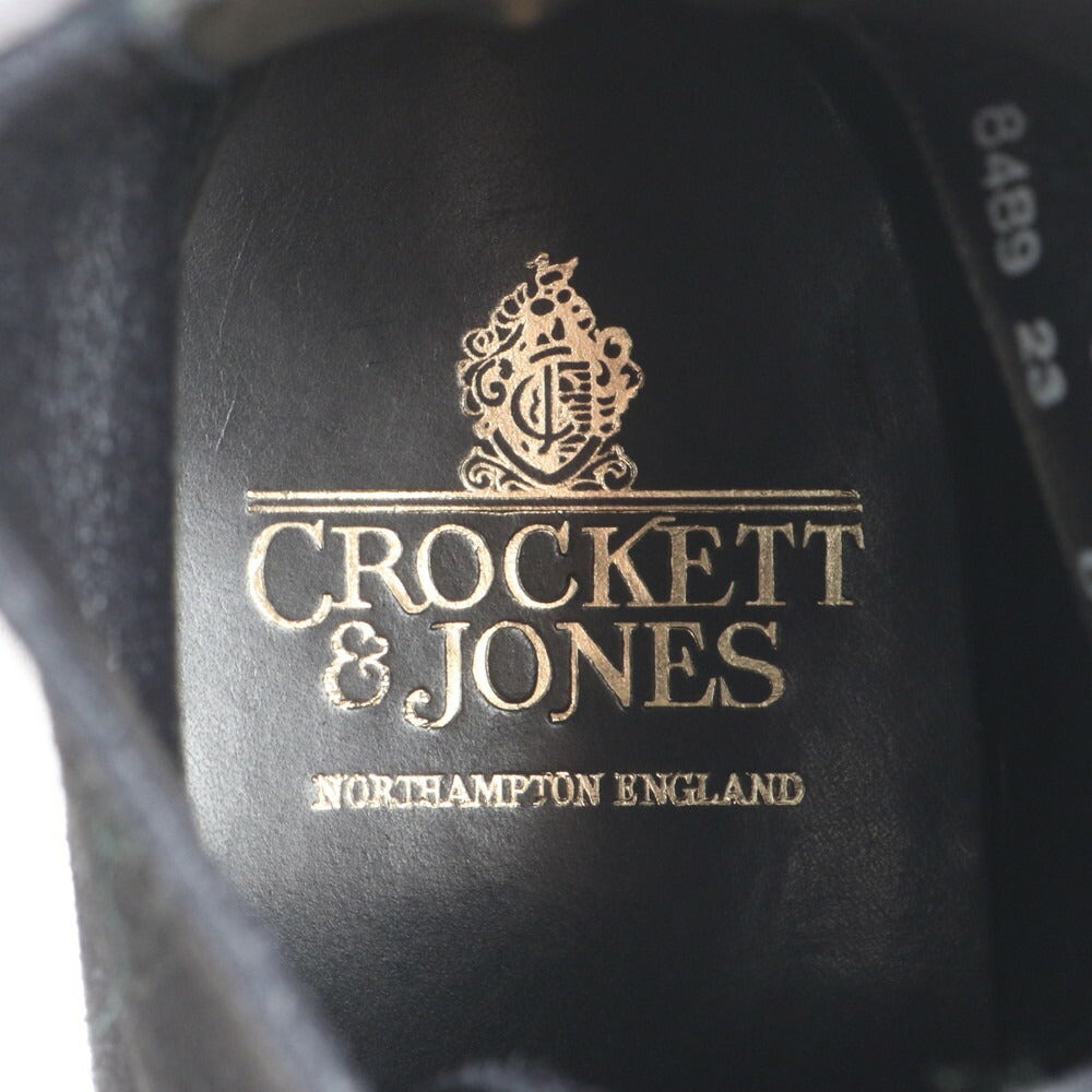 極美品 クロケットアンドジョーンズ チャッカブーツ レザー ブーツ 靴 シューズ 革靴 ビジネス ローファー 紳士 6 メンズ RRE CP2-1
