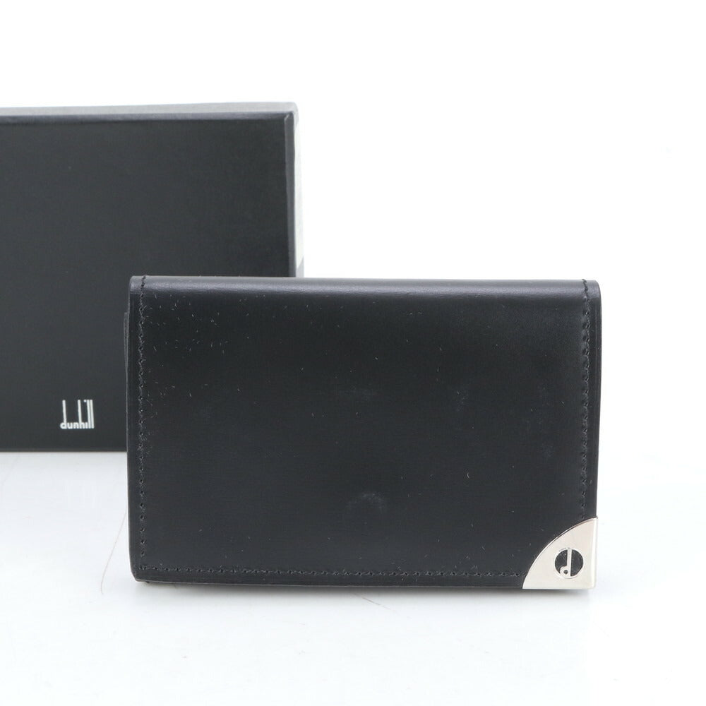 極美品 ダンヒル WN5000A レザー キーケース 6連 キーリング 本革 ブラック 黒 メンズ EUM CP22-7