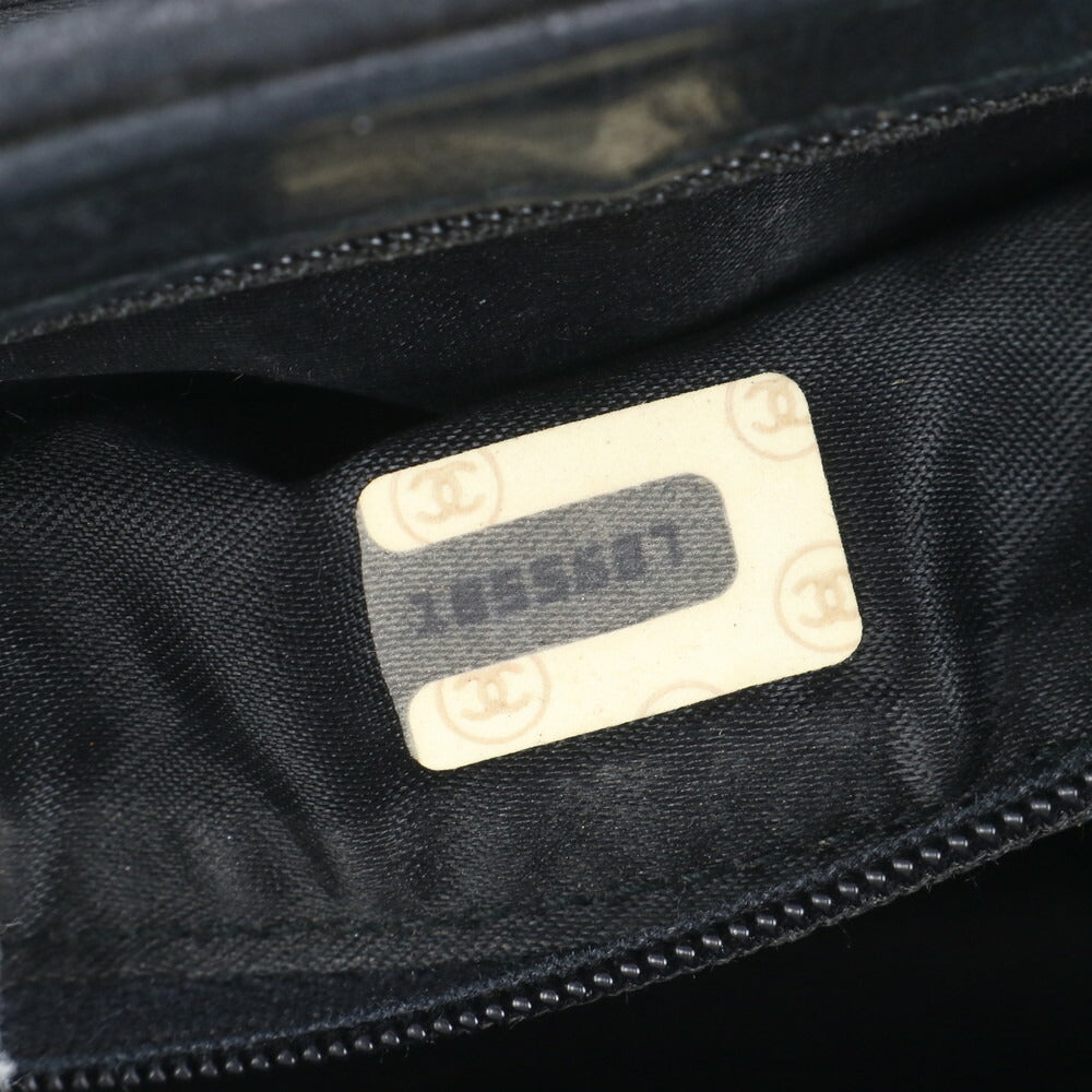 美品 シャネル シリアルシール付 マトラッセ バニティ ラムスキン レザー ショルダーバッグ 斜め掛け トート レディース EUE CP8-9