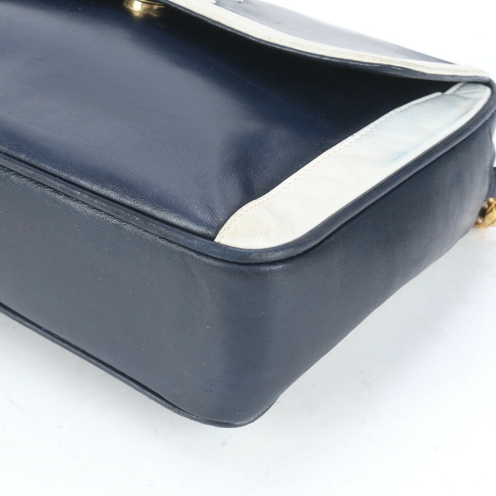 美品 シャネル シリアルシール付 タッセル ラムスキン レザー チェーン ショルダーバッグ 斜め掛け トート レディース EUE CP8-8