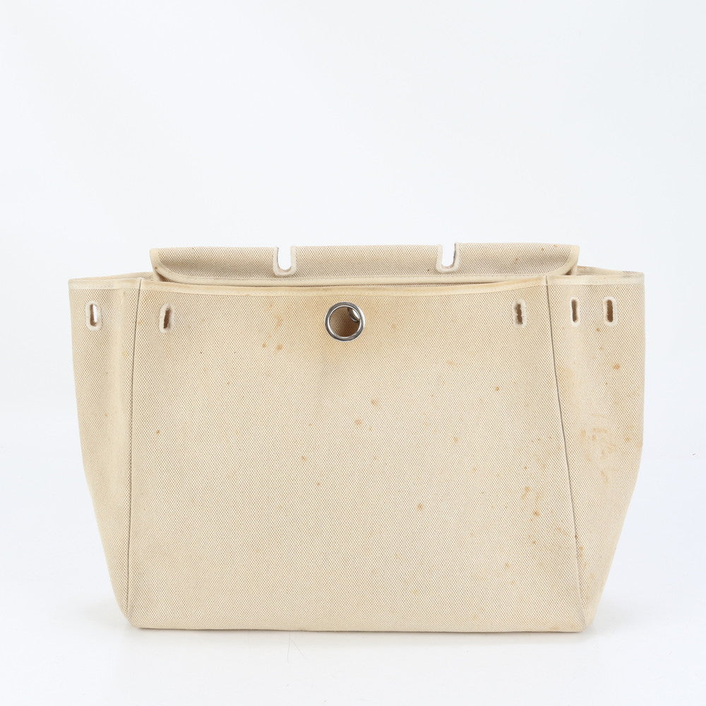 美品 エルメス エールバッグ MM □F 刻印 レザー 2WAY トート バッグ 斜め掛け ショルダー ビジネス 通勤 書類鞄 A4 EEE CP30-9