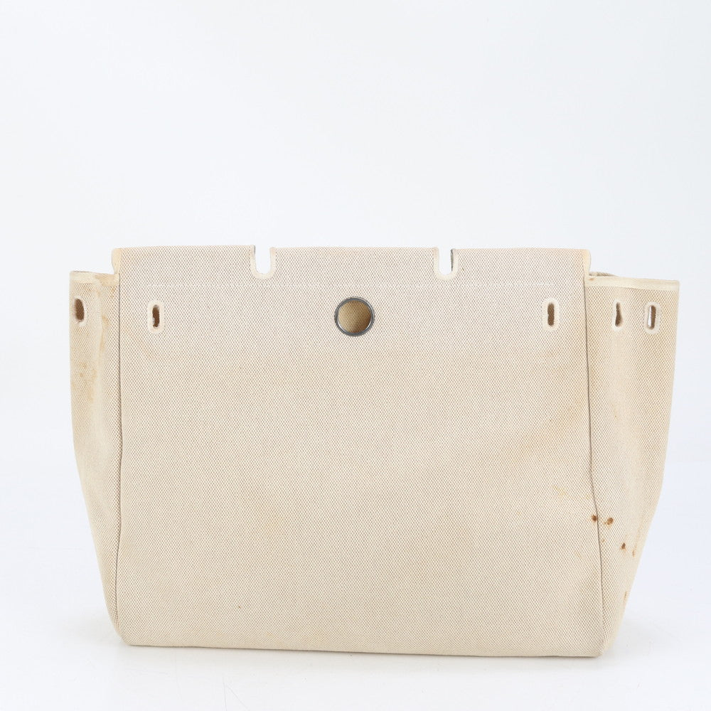 美品 エルメス エールバッグ MM □F 刻印 レザー 2WAY トート バッグ 斜め掛け ショルダー ビジネス 通勤 書類鞄 A4 EEE CP30-9