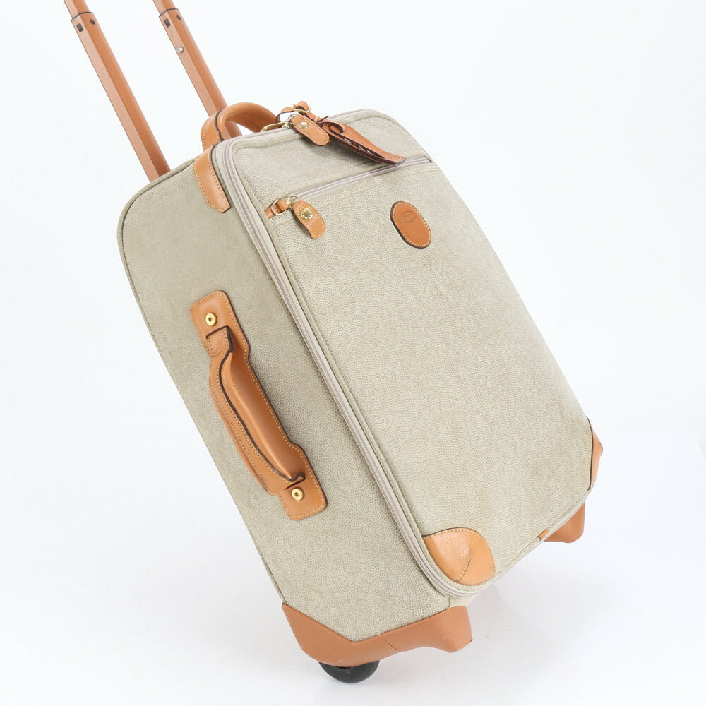 美品 BRIC'S ブリックス レザー スーツケース キャリーケース バッグ 出張 旅行 トランク トラベル A4 メンズ RUE CQ21-6