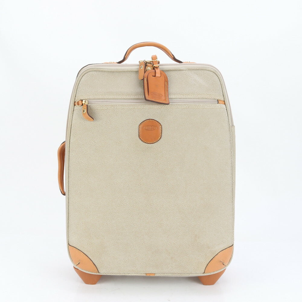 美品 BRIC'S ブリックス レザー スーツケース キャリーケース バッグ 出張 旅行 トランク トラベル A4 メンズ RUE CQ21-6