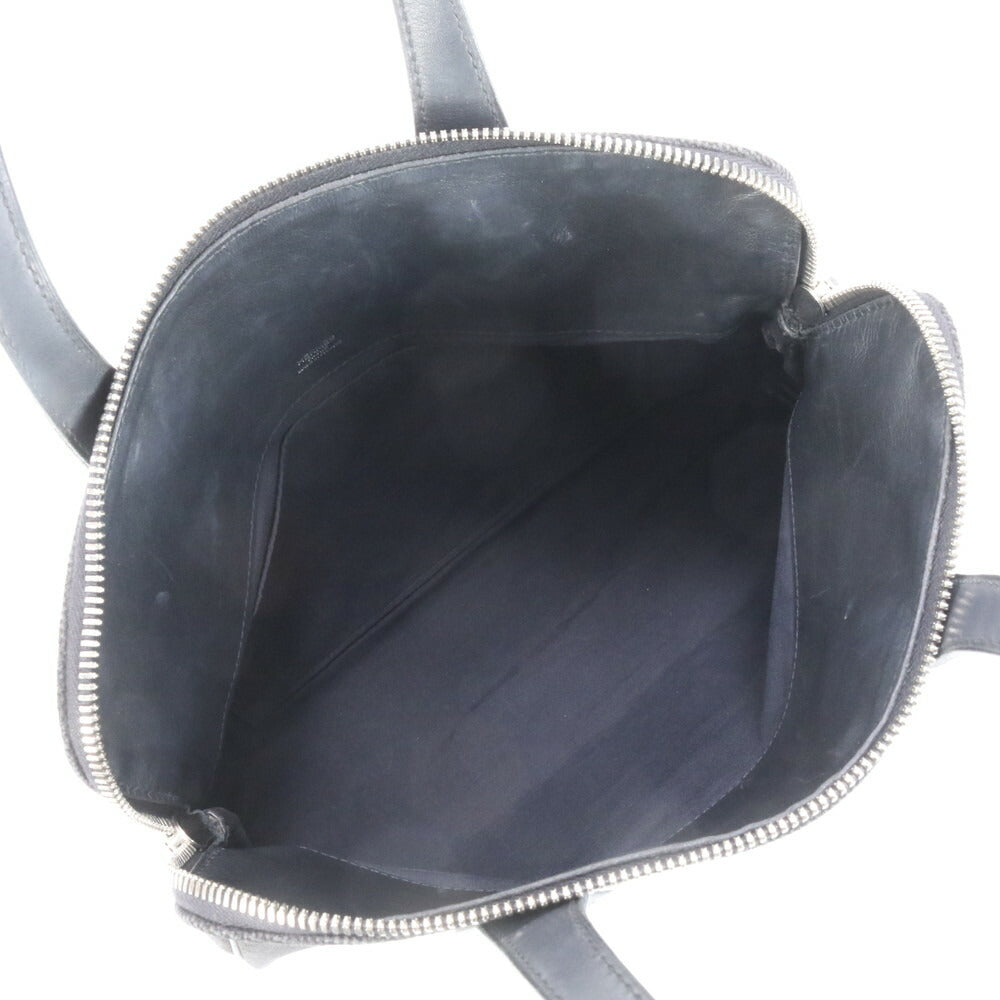 極美品 エルメス □I 刻印 サックイブー PM レザー トート バッグ 肩掛け ショルダー ハンド ブラック 黒 レディース RRE CQ28-7