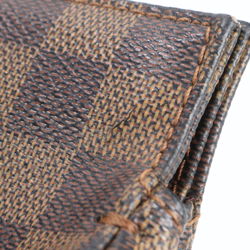 美品 ルイヴィトン ダミエ パリオリ PM N51123 レザー トート バッグ 肩掛け ショルダー ハンド A4 ブラウン レディース EEE CR17-9