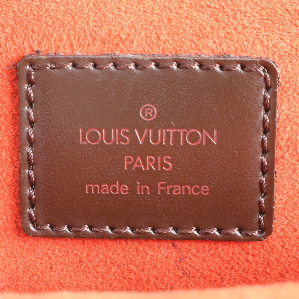 美品 ルイヴィトン ダミエ パリオリ PM N51123 レザー トート バッグ 肩掛け ショルダー ハンド A4 ブラウン レディース EEE CR17-9