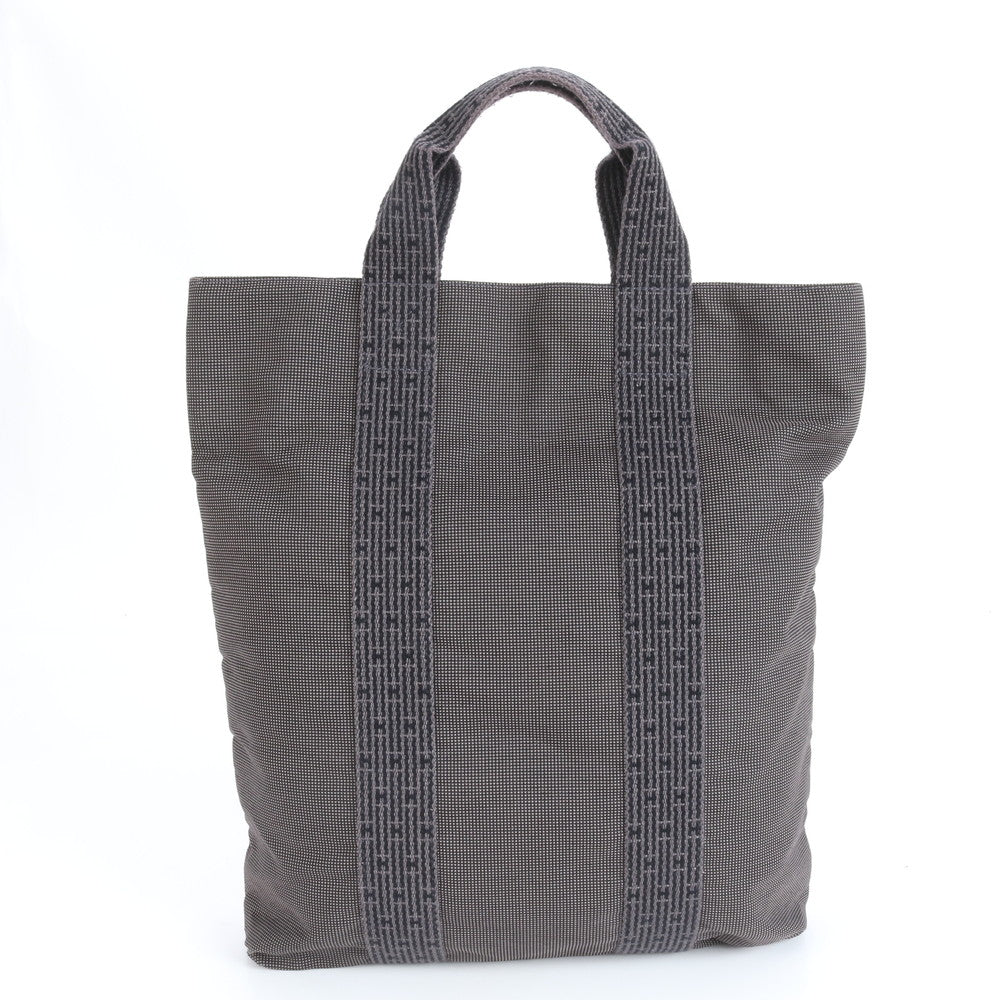 極美品 エルメス エールライン カバス トート バッグ ショルダー ビジネス 通勤 書類鞄 A4 グレー メンズ EEE CR20-7