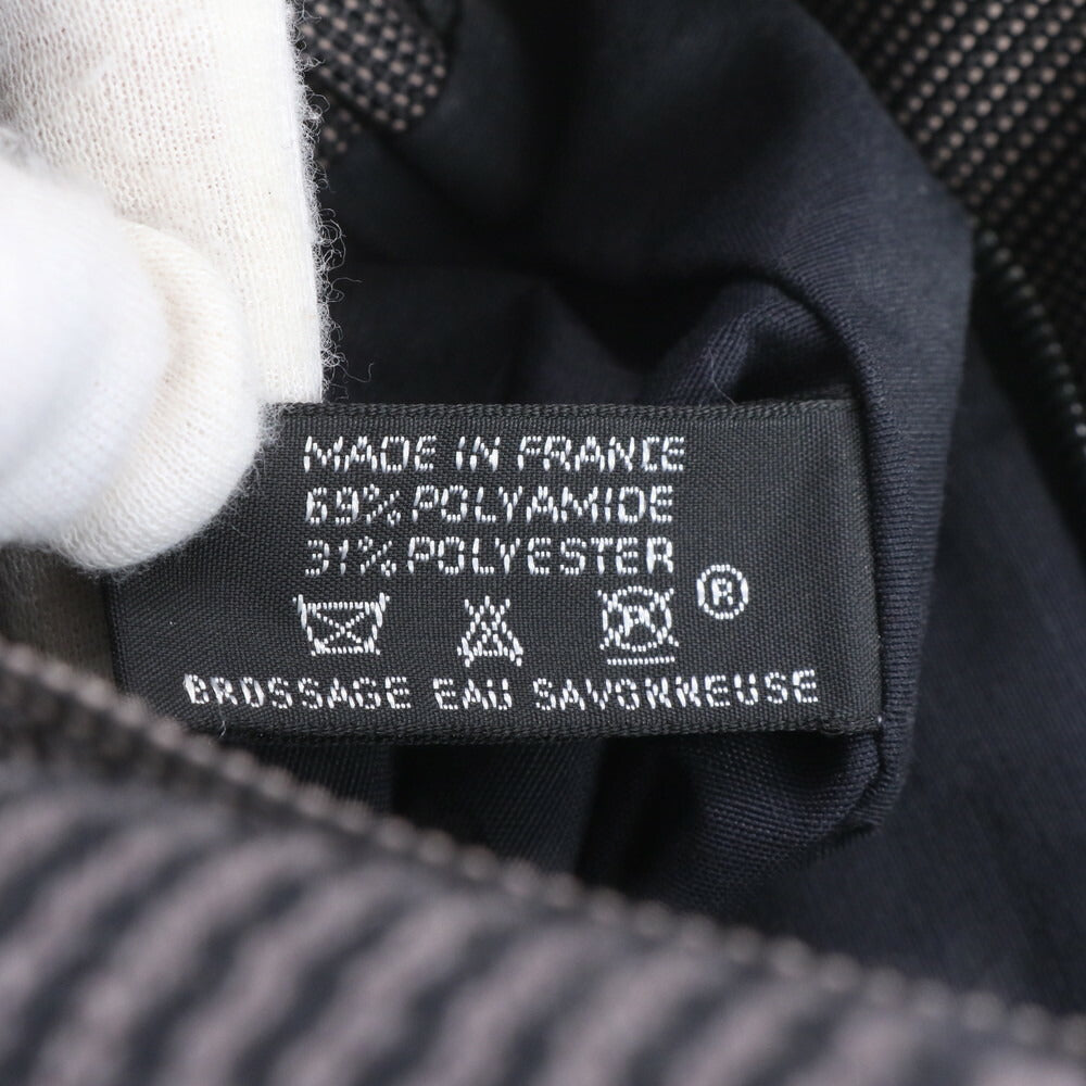 極美品 エルメス エールライン カバス トート バッグ ショルダー ビジネス 通勤 書類鞄 A4 グレー メンズ EEE CR20-7