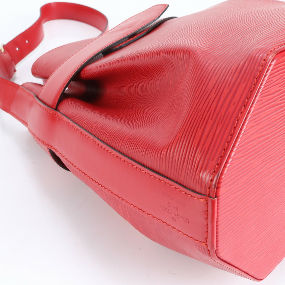 極美品 ルイヴィトン エピ サック デポール PM レザー ショルダーバッグ 肩掛け トート ハンド レディース EEE CR20-9