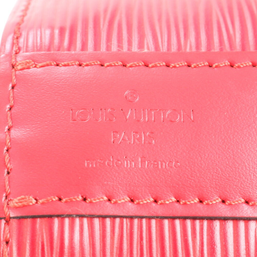 極美品 ルイヴィトン エピ サック デポール PM レザー ショルダーバッグ 肩掛け トート ハンド レディース EEE CR20-9