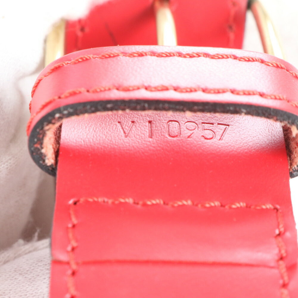 極美品 ルイヴィトン エピ サック デポール PM レザー ショルダーバッグ 肩掛け トート ハンド レディース EEE CR20-9