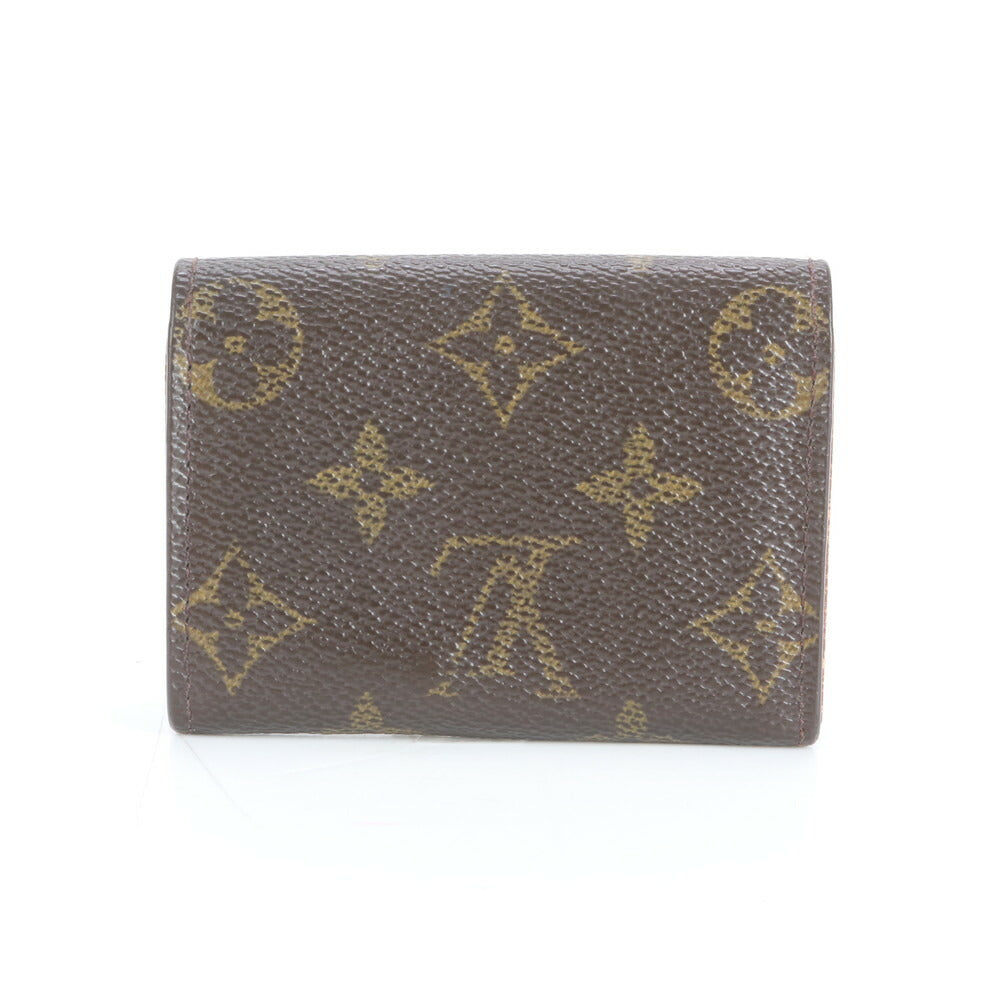 ルイヴィトン モノグラム ポルトモネ プラ M61930 レザー 二つ折り 財布 コンパクト メンズ レディース コインケース EVV CS16-1