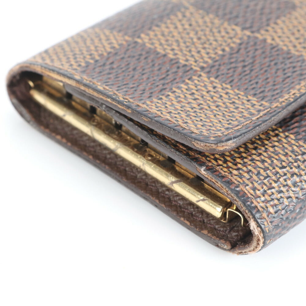 ルイヴィトン ダミエ ミュルティクレ6 レザー×キャンバス キーケース 6連 メンズ レディース キーホルダー 鍵 ケース EVV CS15-10