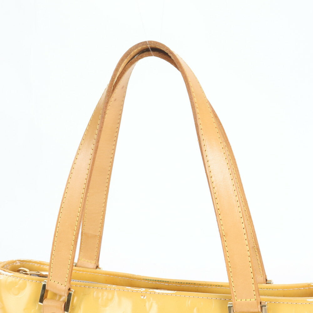 ルイヴィトン モノグラム ヴェルニ ヒューストン M91053 レザー トート バッグ 肩掛け ショルダー ハンド レディース ERE CS7-3