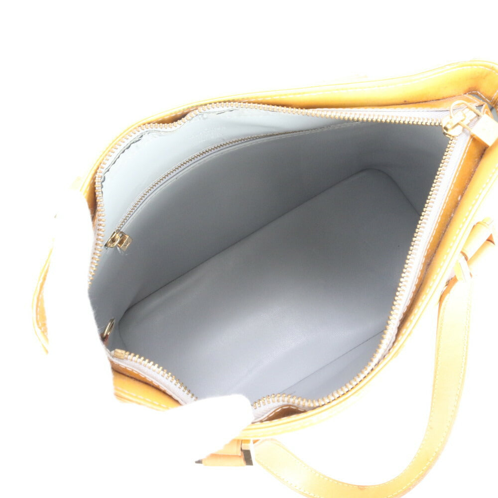 ルイヴィトン モノグラム ヴェルニ ヒューストン M91053 レザー トート バッグ 肩掛け ショルダー ハンド レディース ERE CS7-3