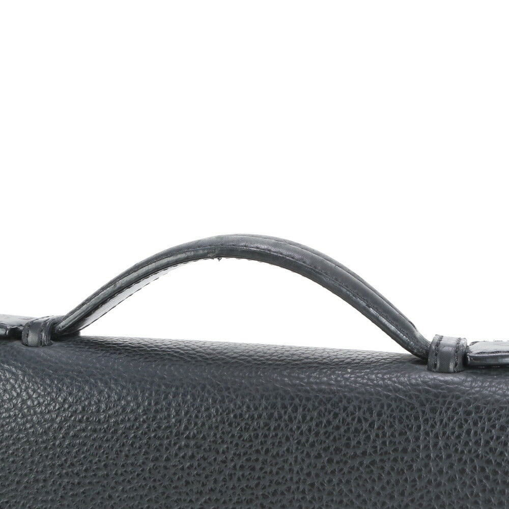 極美品 ダンヒル ギャランティカード付 レザー 2WAY ビジネス バッグ 斜め掛け 書類鞄 ブリーフケース メンズ 通勤 A4 VRV CS10-9