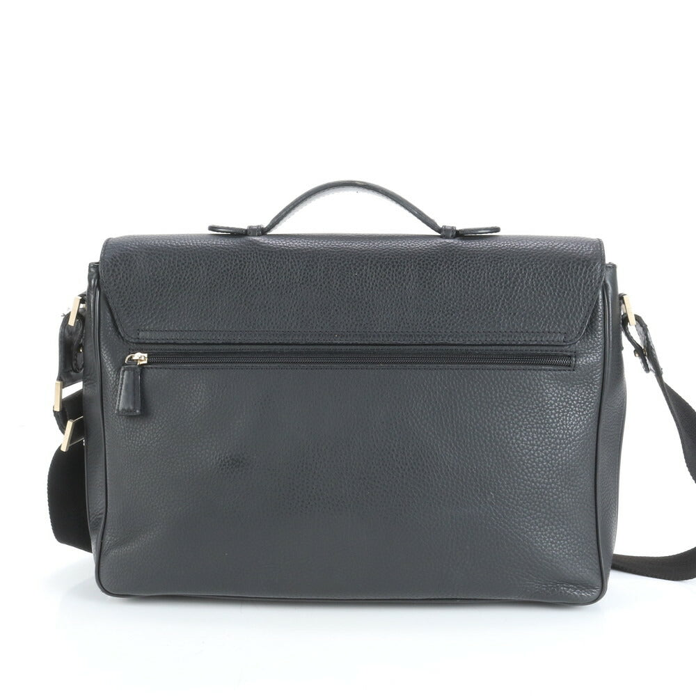 極美品 ダンヒル ギャランティカード付 レザー 2WAY ビジネス バッグ 斜め掛け 書類鞄 ブリーフケース メンズ 通勤 A4 VRV CS10-9