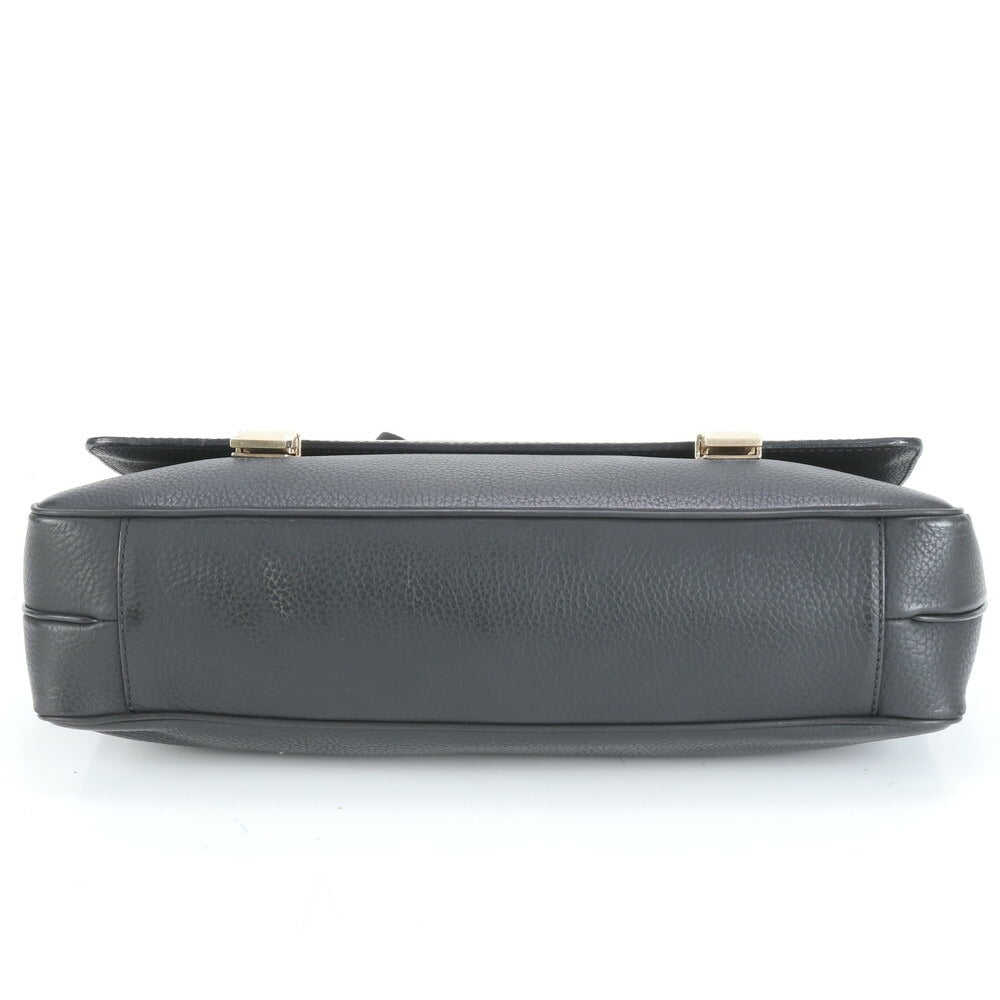 極美品 ダンヒル ギャランティカード付 レザー 2WAY ビジネス バッグ 斜め掛け 書類鞄 ブリーフケース メンズ 通勤 A4 VRV CS10-9