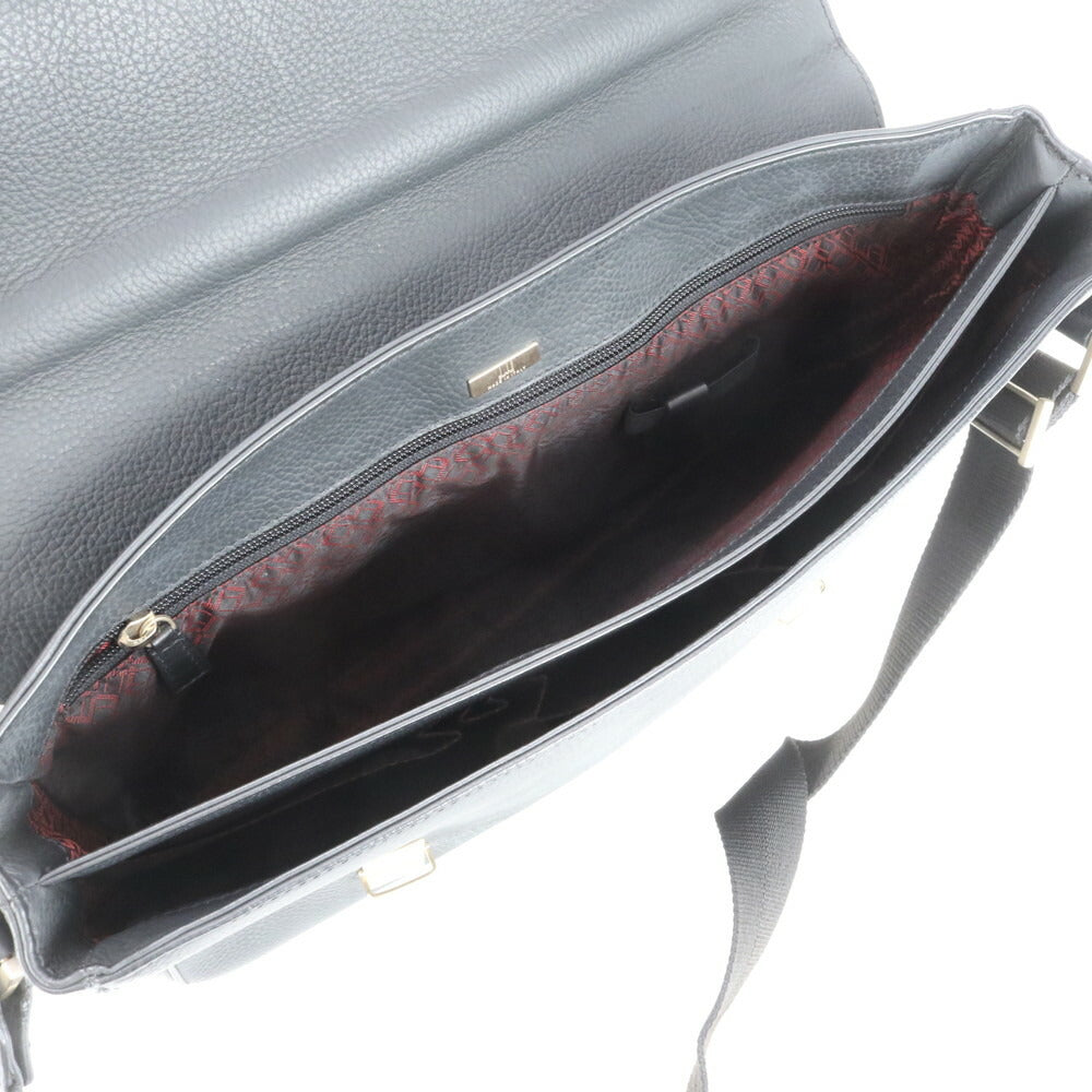 極美品 ダンヒル ギャランティカード付 レザー 2WAY ビジネス バッグ 斜め掛け 書類鞄 ブリーフケース メンズ 通勤 A4 VRV CS10-9