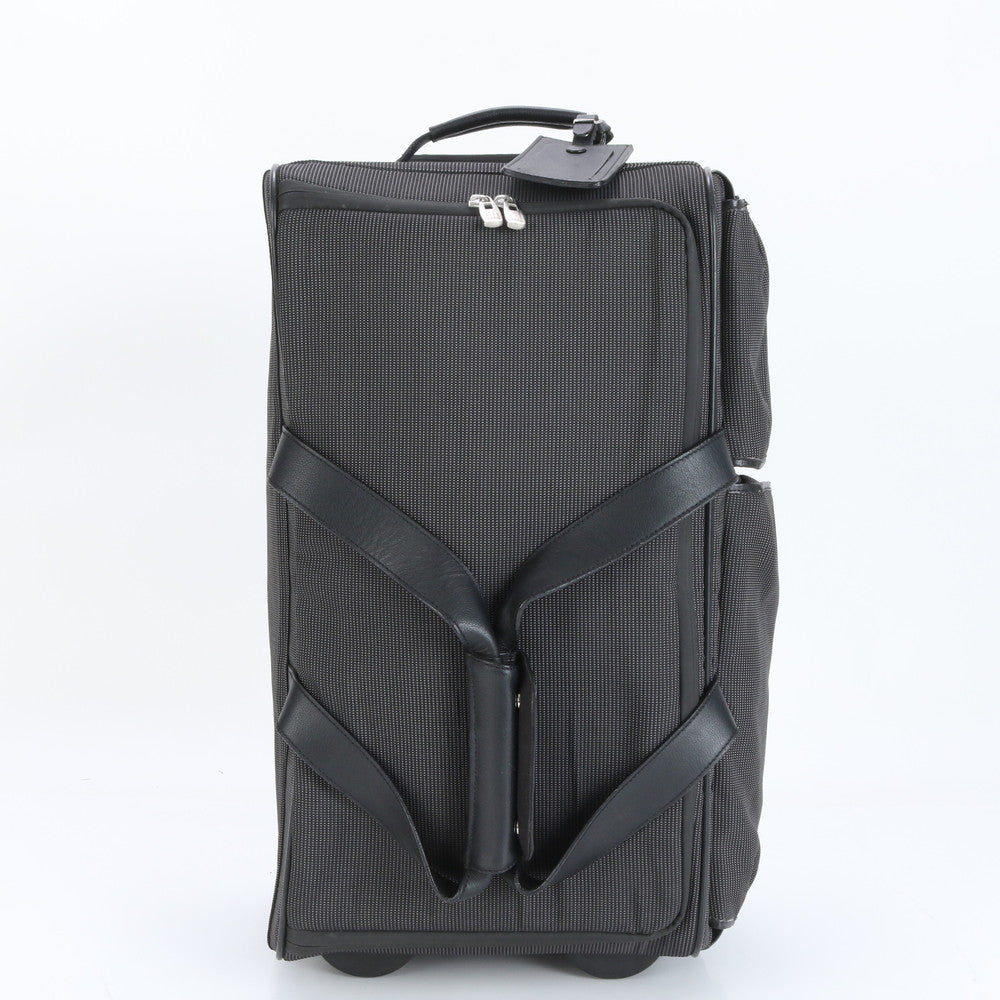美品 ダンヒル ギャランティカード付 レザー 2WAY スーツケース キャリー ボストン バッグ 出張 旅行 トランク メンズ EEE CS28-5