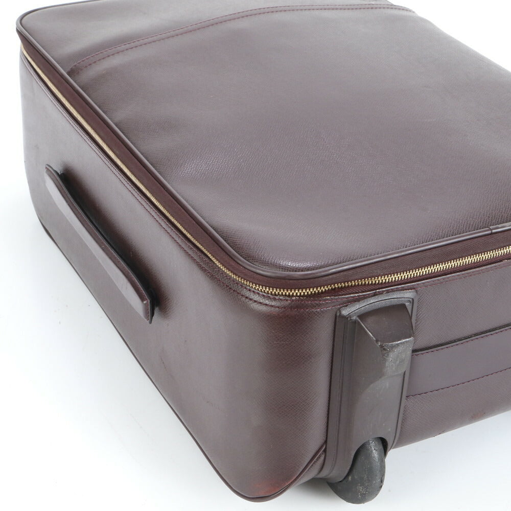 美品 ルイヴィトン タイガ ペガス55 アカジュー M23266 レザー スーツケース バッグ 出張 旅行 メンズ レディース RRM CT8-10