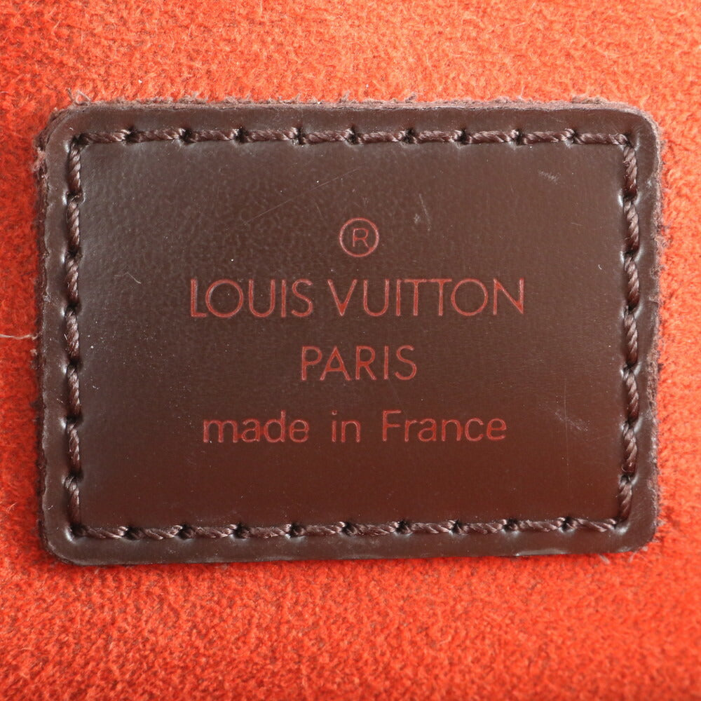 美品 ルイヴィトン ダミエ パリオリ PM レザー ショルダーバッグ A4 レディース トート 通勤 ハンド 肩掛け エベヌ VVV CT9-7