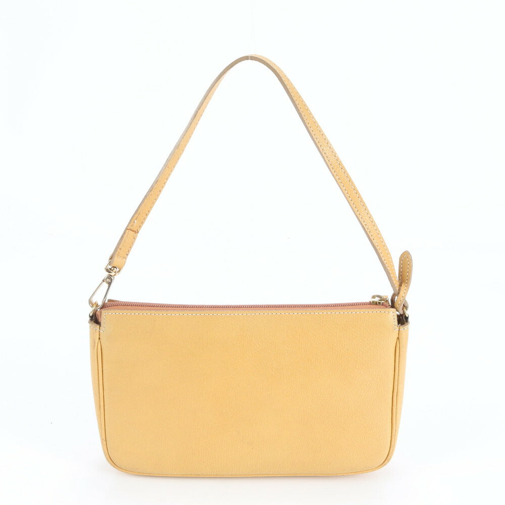 極美品 ハイクラス レザー ショルダーバッグ 肩掛け アクセサリー ポーチ アクセポ ワンショルダー ハンド レディース EUE CV4-4