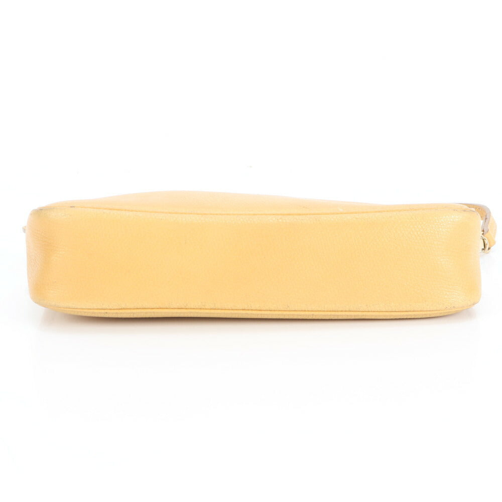 極美品 ハイクラス レザー ショルダーバッグ 肩掛け アクセサリー ポーチ アクセポ ワンショルダー ハンド レディース EUE CV4-4