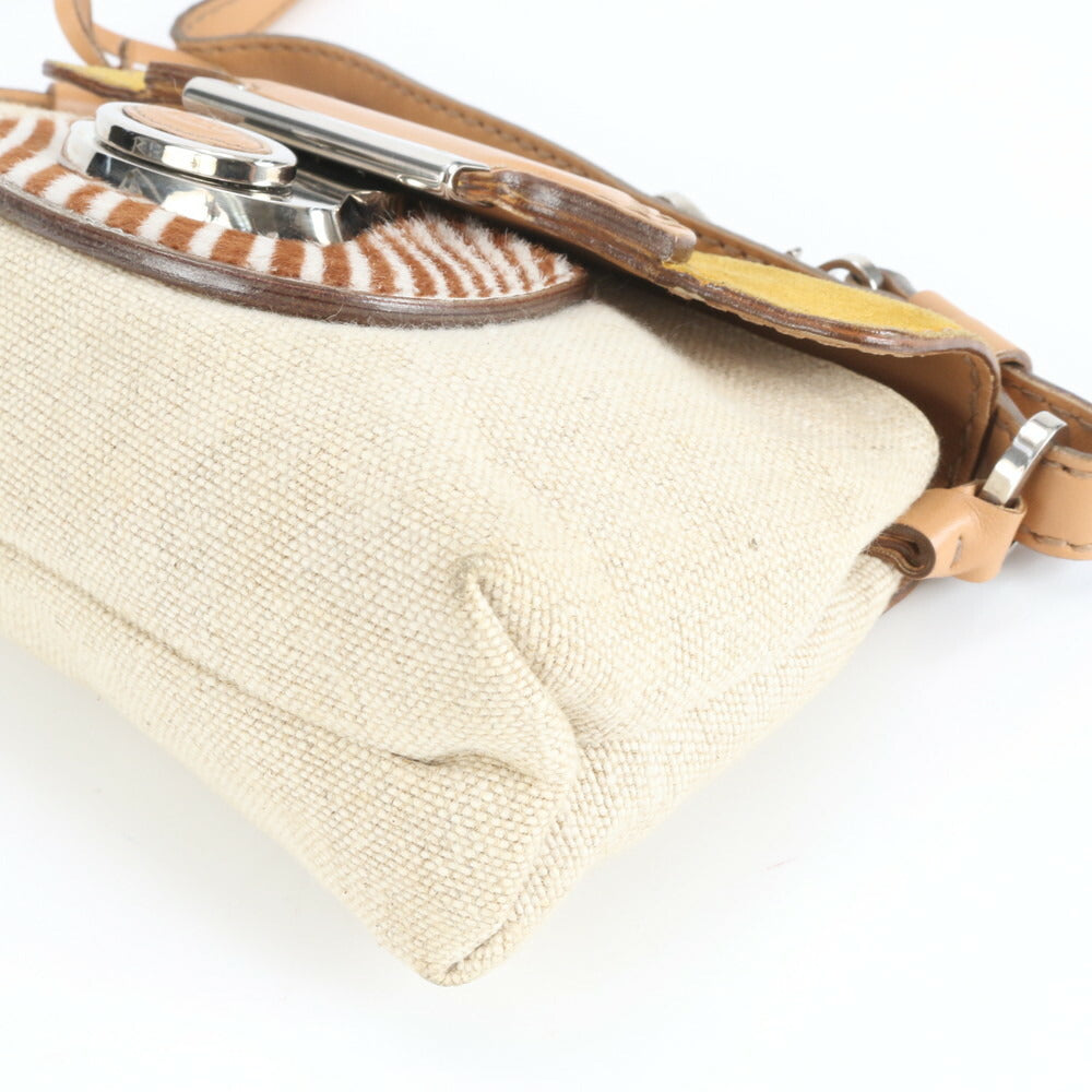 極美品 トッズ レザー 2WAY ショルダーバッグ 肩掛け トート ハンド シルバー 金具 レディース ERE CV8-9