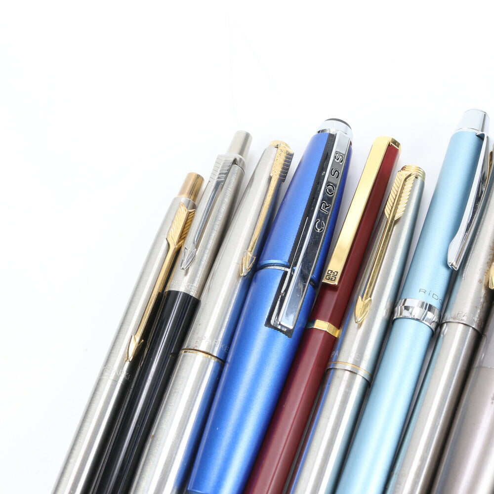 まとめ 12点 セット パイロット パーカー ジバンシー クロス などボールペン 筆記用具 文房具 ビジネス メンズ レディース EEE CV13-5