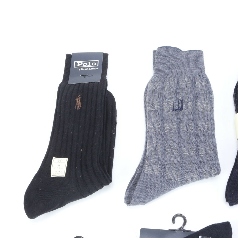 新品同様 まとめ 8点 セット クリスチャンディオール バーバリー など 靴下 シューズ ソックス メンズ レディース ERE CV12-10