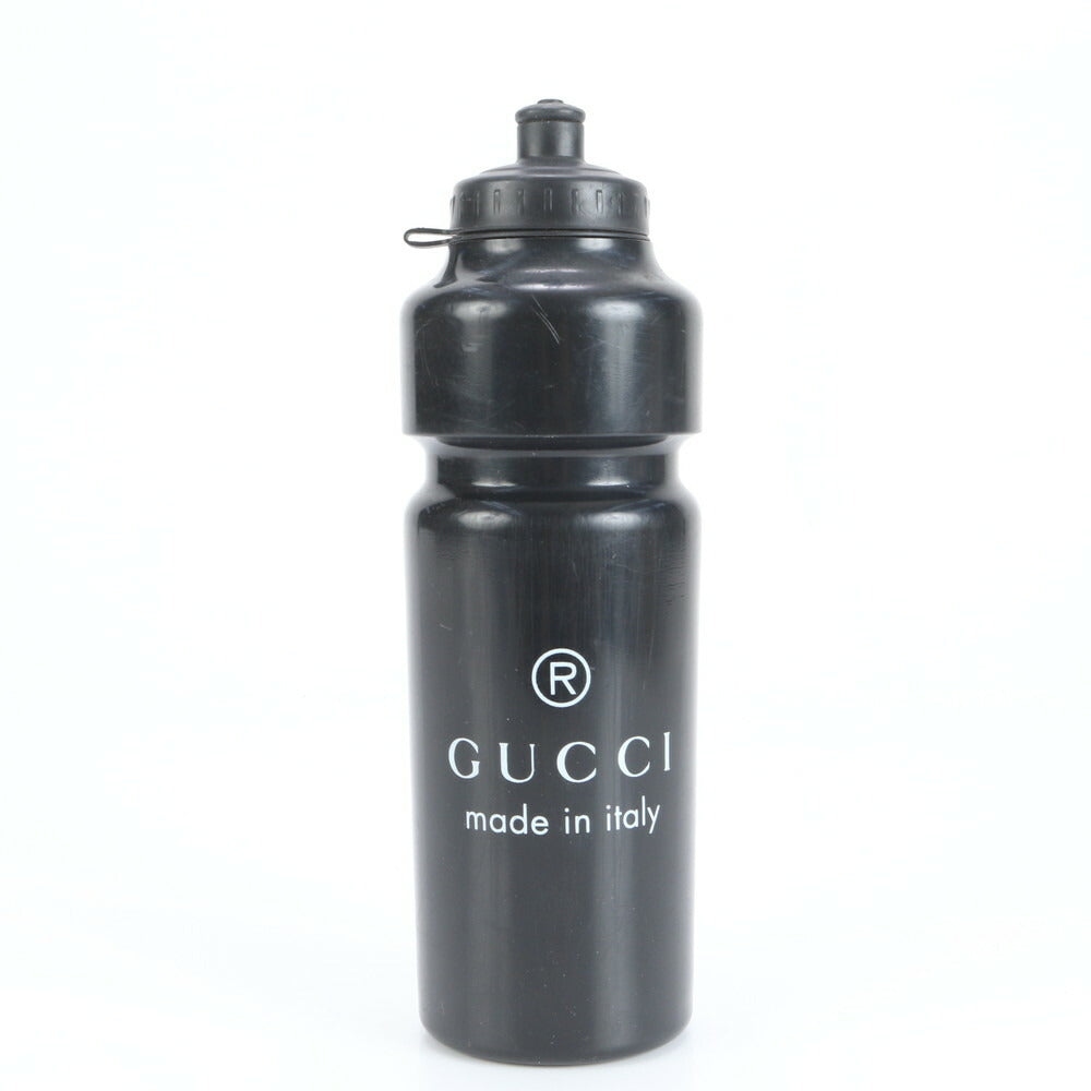 美品 グッチ 水筒 スポーツ ウォーター ボトル タンブラー ブラック 黒 アウトドア メンズ レディース ERE CV13-2
