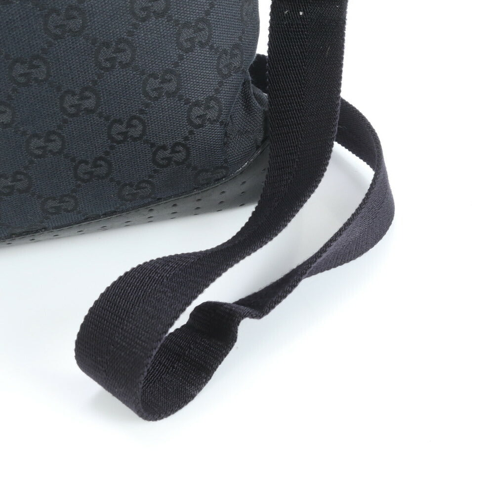 極美品 グッチ GG キャンバス レザー ショルダーバッグ 斜め掛け メッセンジャー ビジネス 通勤 トート 145857 メンズ EUE CV15-8