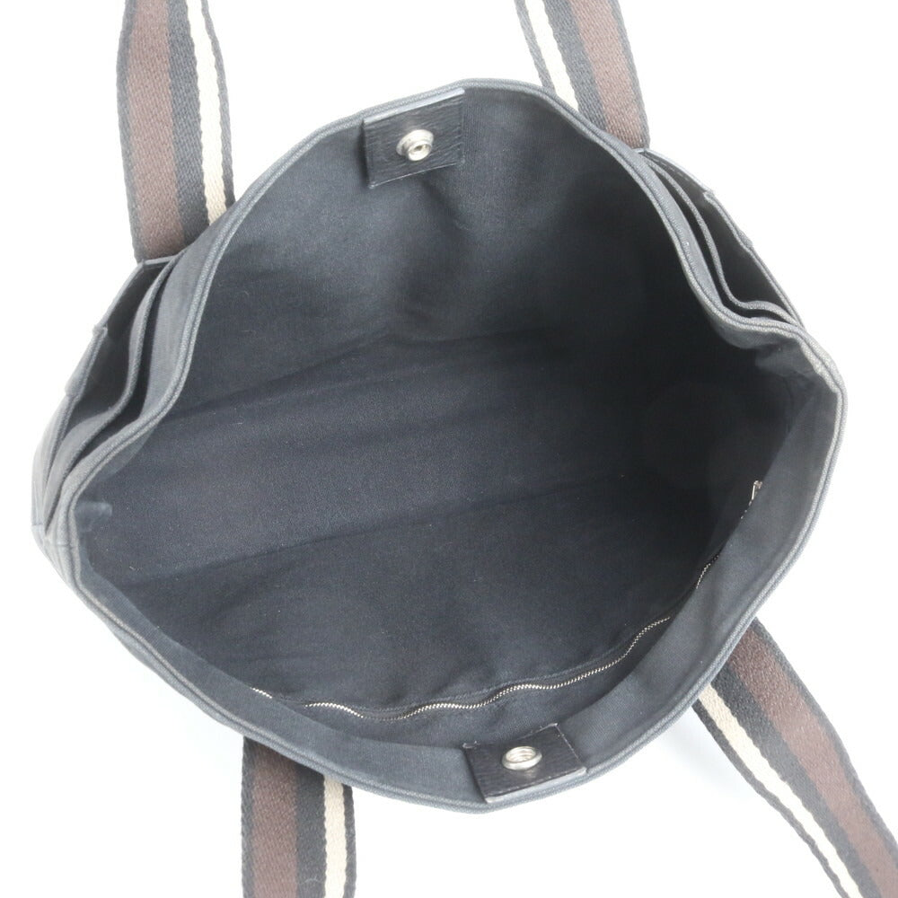 極美品 エルメス トロカホリゾンタル MM トート バッグ 肩掛け ショルダー ハンド ブラック 黒 A4 レディース EUE CV15-10