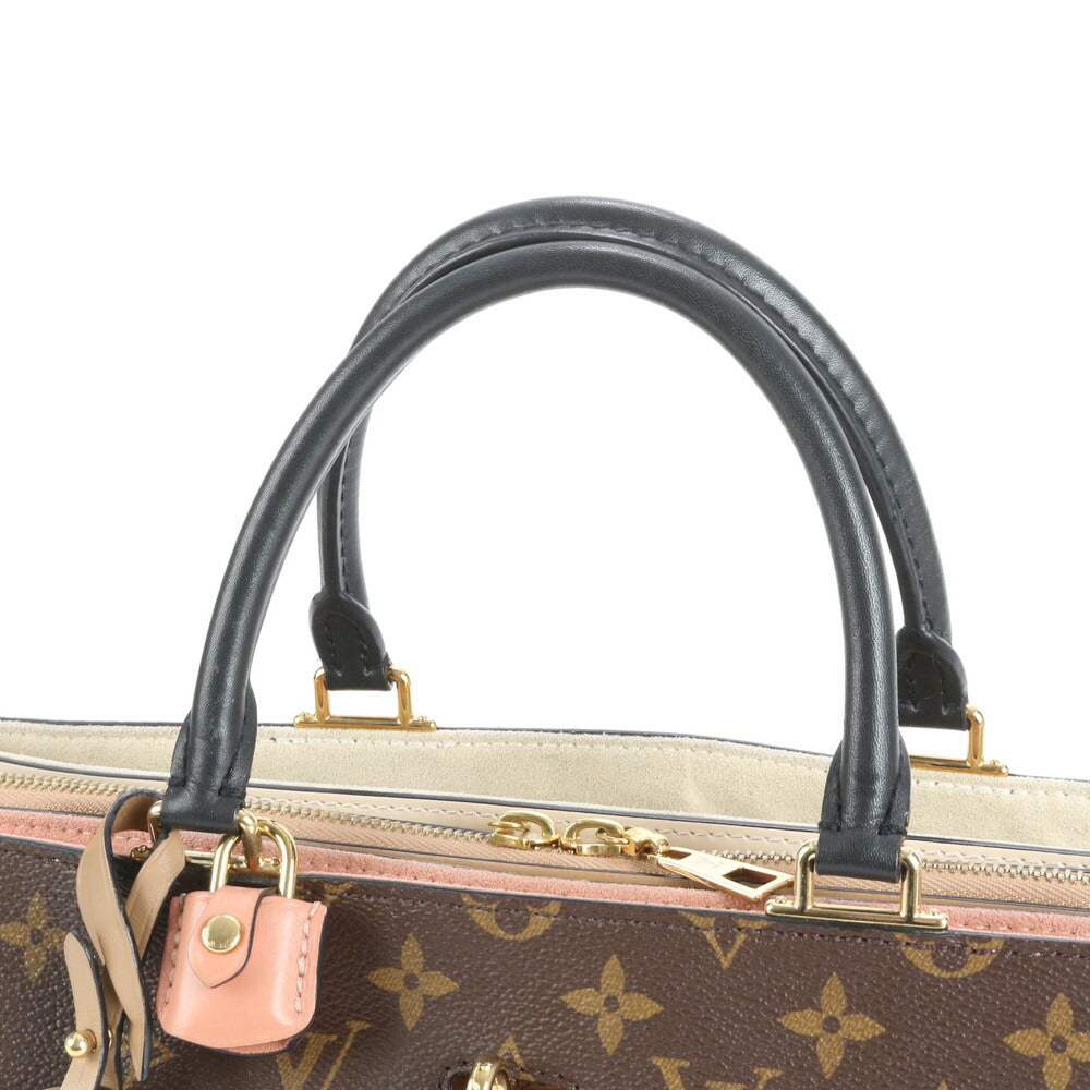 新品同様 ルイヴィトン モノグラム ミルフィーユ M44255 レザー トート バッグ 肩掛け ショルダー ハンド レディース EUE CV17-1