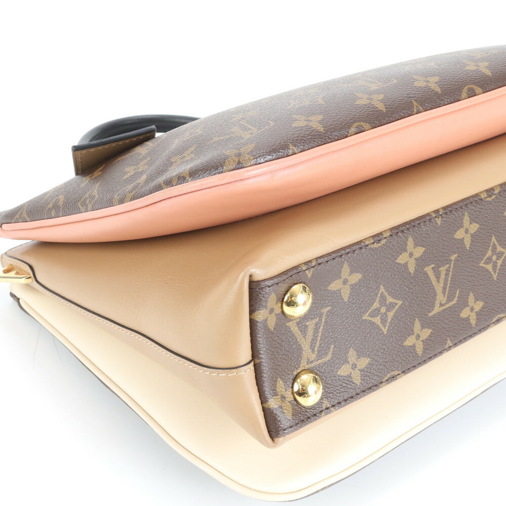 新品同様 ルイヴィトン モノグラム ミルフィーユ M44255 レザー トート バッグ 肩掛け ショルダー ハンド レディース EUE CV17-1