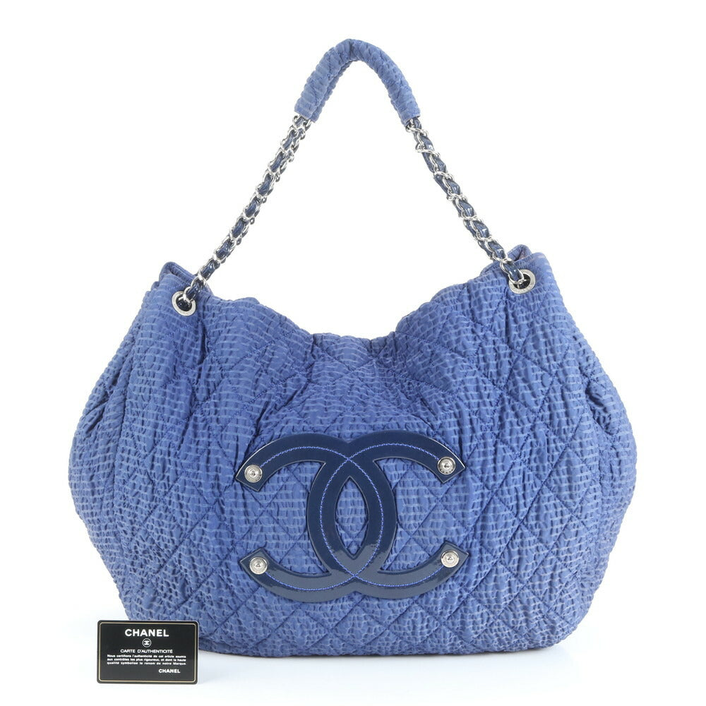 極美品 新宿タカシマヤ シャネル ギャランティ シリアル ブティックシール付 ココカバス トート バッグ A4 レディース EUE CV17-3