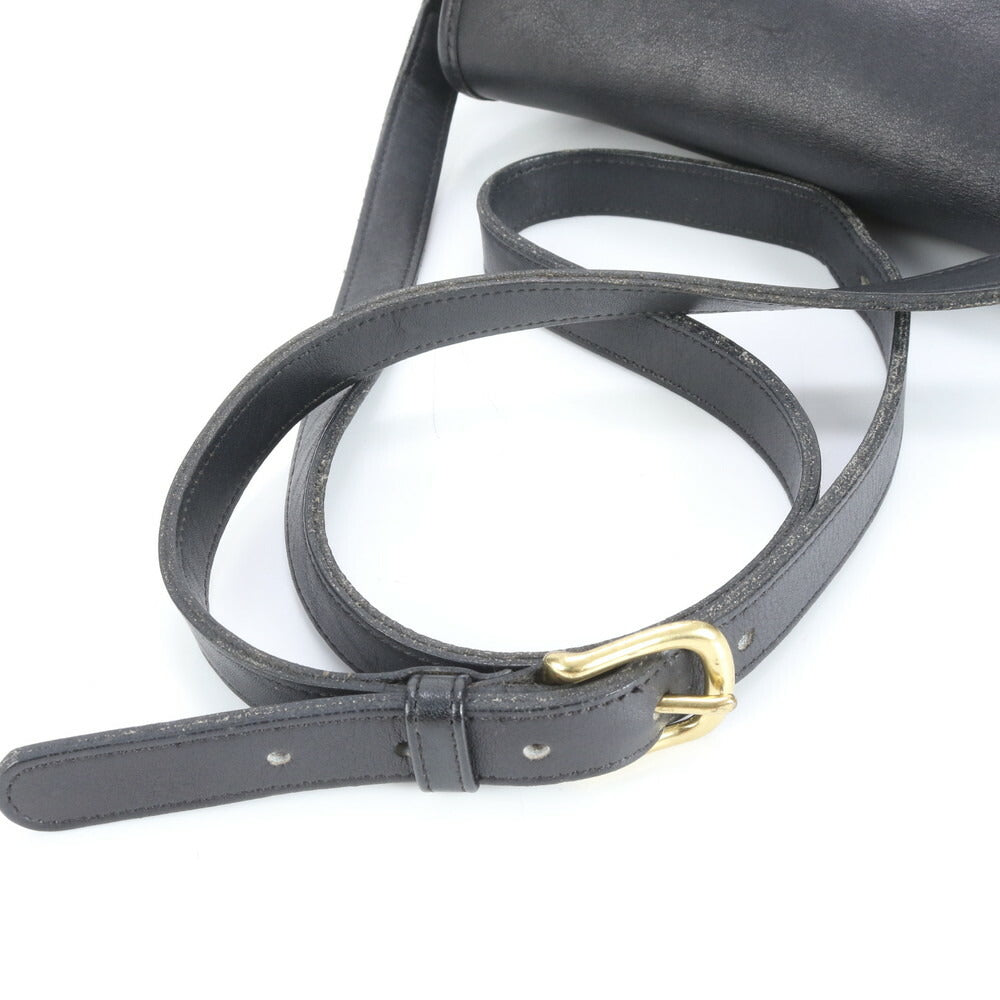 極美品 ヴィンテージ オールド コーチ アメリカ製 ターンロック レザー ショルダーバッグ 斜め掛け 9908 レディース EUE CV19-6