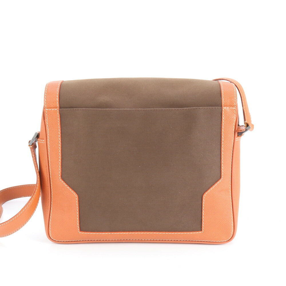 極美品 ダンヒル レザー ショルダーバッグ 斜め掛け メッセンジャー ビジネス 通勤 トート ブラウン 茶色 A4 メンズ EUE CV19-4