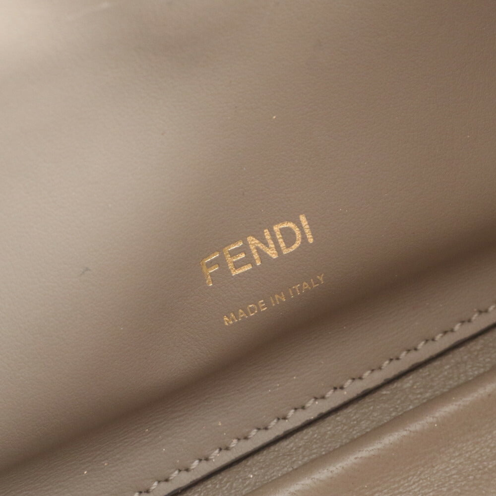 極美品 フェンディ キャンユー レザー 2WAY ショルダーバッグ 斜め掛け クロスボディ ピンク ハンド 8BT313 レディース EUE CV20-5