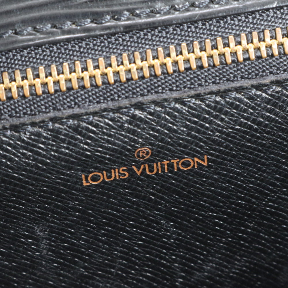 美品 ルイヴィトン エピ セリエ ドラゴンヌ M52612 レザー セカンドバッグ クラッチ ポーチ 通勤 ビジネス ブラック メンズ ERE CV34-5
