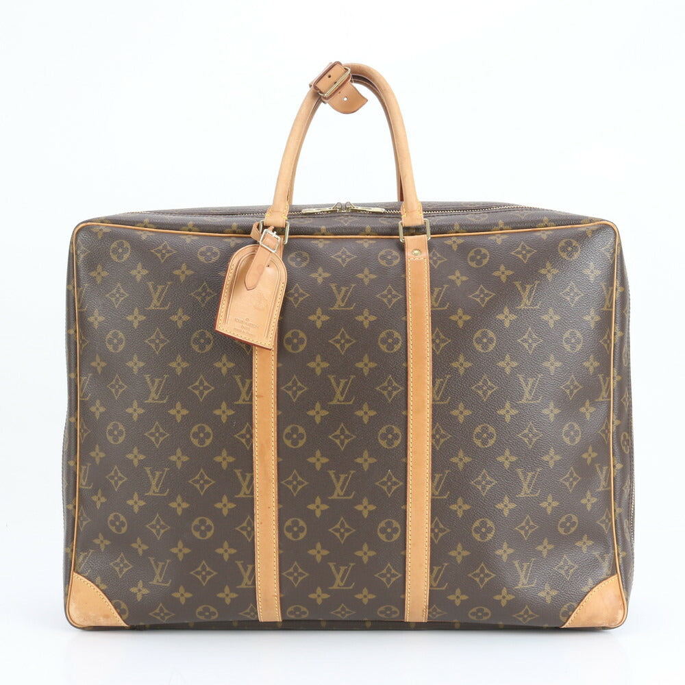 極美品 ルイヴィトン モノグラム シリウス 50 M41406 レザー ボストン バッグ 出張 旅行 トート ビジネス 紳士 A4 メンズ ERE CV31-2