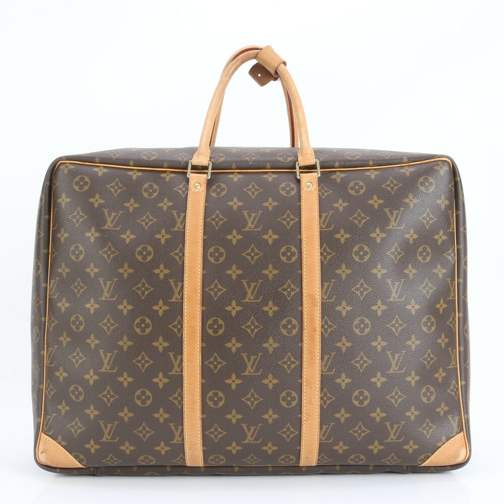 極美品 ルイヴィトン モノグラム シリウス 50 M41406 レザー ボストン バッグ 出張 旅行 トート ビジネス 紳士 A4 メンズ ERE CV31-2