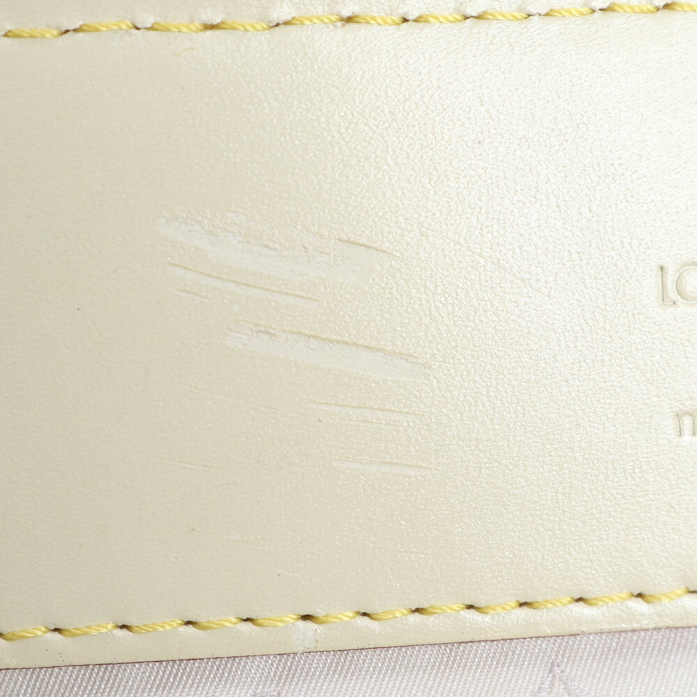 美品 ルイヴィトン スハリ エパヌイ GM M91854 レザー トート バッグ 肩掛け ショルダー ハンド ブロン 本革 レディース RUE CV25-6