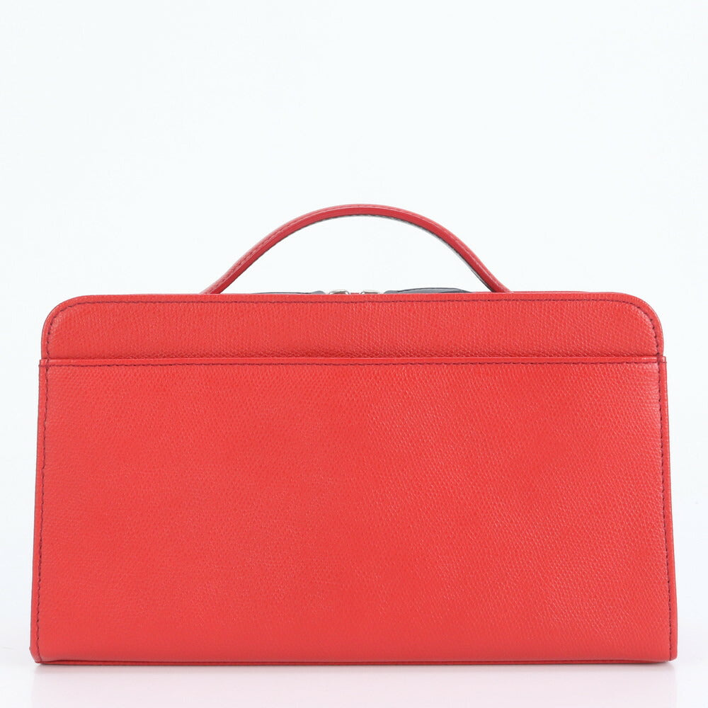 新品同様 カステルバジャック カルネ レザー セカンドバッグ クラッチ ポーチ 通勤 ビジネス メンズ ERE CV33-4