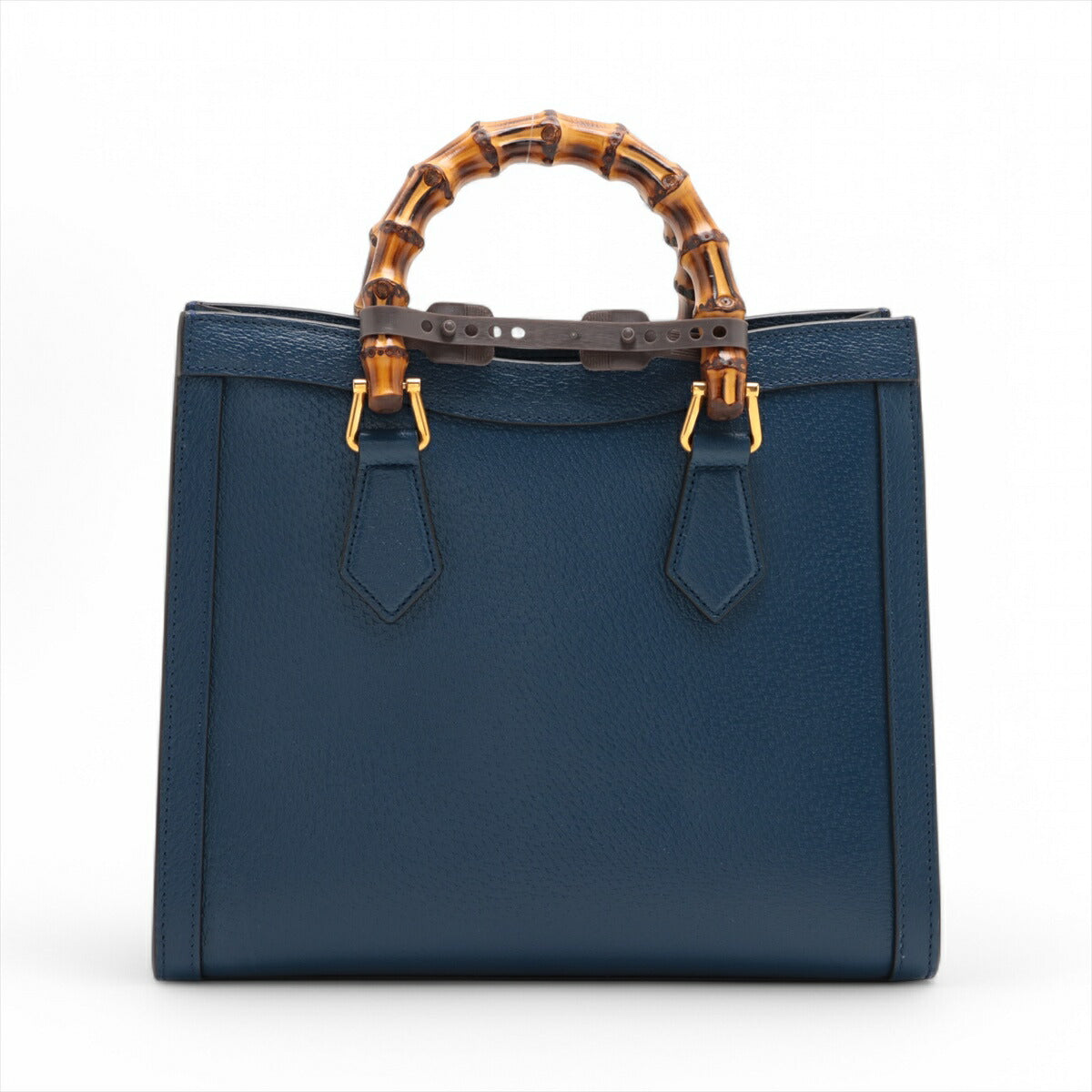 新品同様 グッチ バンブー ダイアナ スモール レザー 2WAY ハンドバッグ 斜め掛け ハンド トート 702721 レディース EEE BT30-66